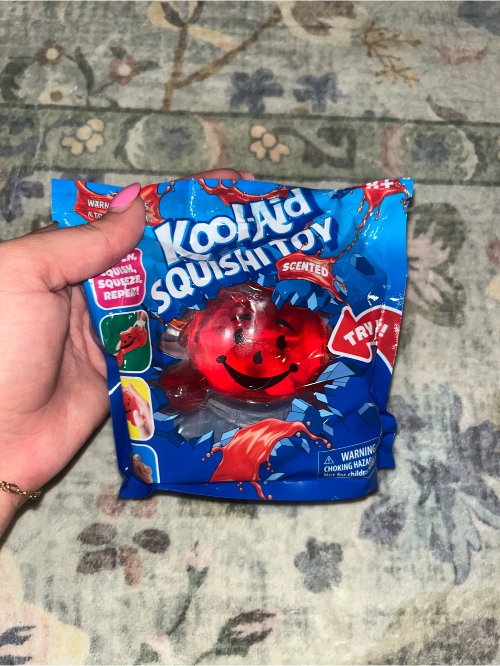 Kool aid Squishy Toy - Red Scented Stress Ball